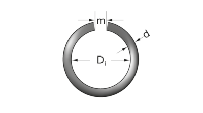 Inel de siguranta pentru arbori, conform DIN 7993